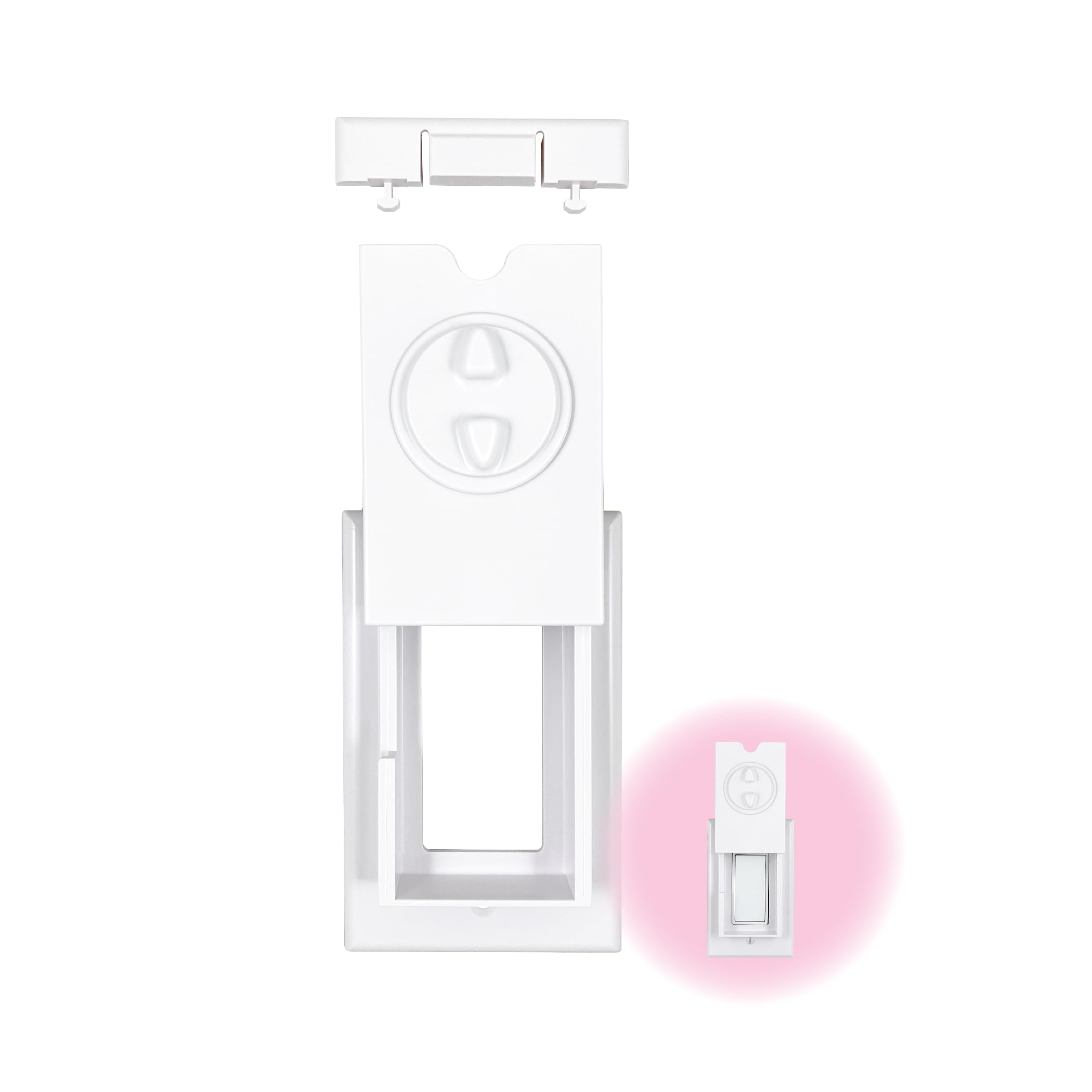 HomeStar Safety Light Switch Guard | Single Rocker