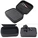 Protective Case for Kidcia, EACHINE E55, FQ777 FQ17W, Hobbylane Altitude Hold Folding Drone, RC Quadcopter Drone with FPV Camera and Live Video, DIY Foam Blocks (Black)