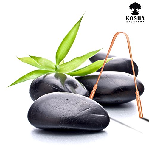 Kosha Ayurveda Copper Tongue Scraper Cleaner Perfect Surgical Tongue