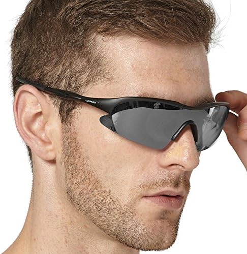 LUXPARD Premium Polarized Sports Sunglasses with Superlight Frame. Great for Baseball, Cycling. 100% UV Protection TAC Lenses