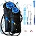 Outfitter Warehouse Hydration Water Bladder with a Soft Bite Mouth Piece and Insulated Tube - On-Off Valve Switch for Backpacks - 2 Liter (2L)