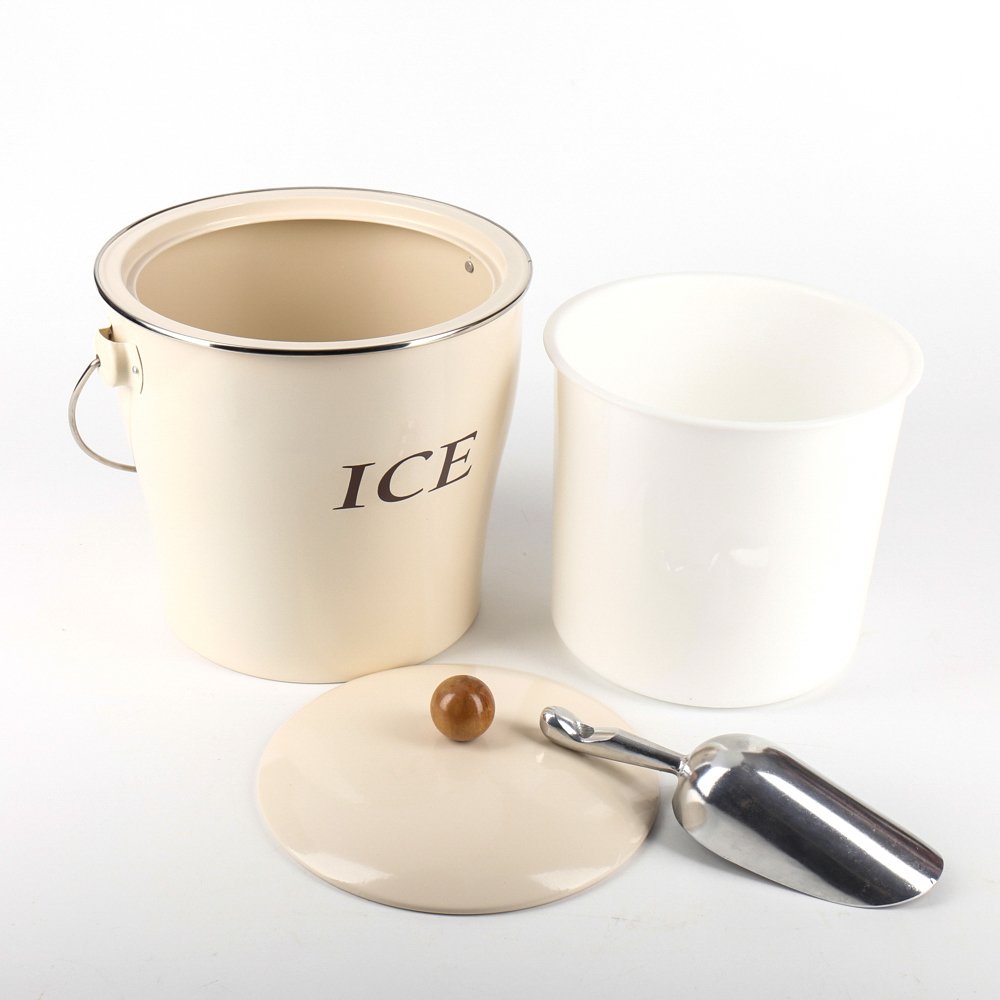 Amazon.com: Hot Sale T686 Crema Color Blanco 4L metal cubeta ...