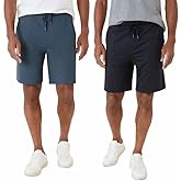 Eddie Bauer Men’s Comfort Fit Lounge Shorts, 2-Pack