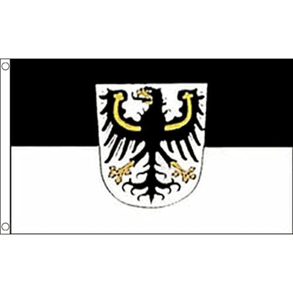 AZ FLAG - Ostpreussen Flag - 3x5 Ft - 100D Polyester East Prussia Banner with Two Metal Grommets - Fade Resistant - Vivid Colors - 3' x 5' Feet - 150x90 Cm