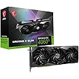 MSI GeForce RTX 4060 Ti Gaming X Slim 16G Graphics Card - NVIDIA RTX 4060 Ti, 16GB GDDR6 Memory, 18Gbps, PCIe 4.0, Twin Frozr 9, RGB, DLSS3