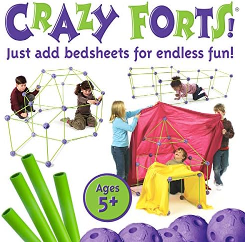 Crazy Forts,Purple, 69 pieces: Amazon 