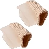 Dr.Pedi Hammer Toe Straightener Protector Sleeve Tube with Big Toe Gel Spacers Cushion for Bunion, Hallux Valgus, Toe Alignme