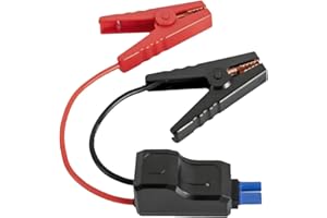 SLGAHGS EC5 Heavy Duty Jump Starter Replacement Cables with Battery Clamps-EC5 Connector Car Jumper Cable Booster Jumper Cables 12V Car Battery Booster Jumper Emergency Cable-Car Jump Starter Battery Clips