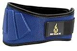 Fire Team Fit Weight Belts for Lifting, Weight Lifting Belt, Lifting Belt, Gym Belt for Men, Lifting Belt Men (Blue, 30