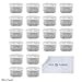 Eco-Fused Replacement Charcoal Water Filter compatible with Keurig 2.0 Models - 20 Pack - Extra Fine Grain - Fine Mesh Material