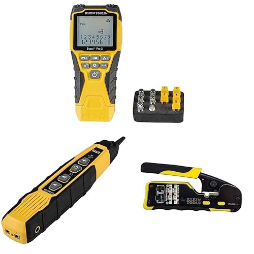 Klein Tools VDV501851 Cable Tester Kit with Scout Pro 3 & Cable Tracer