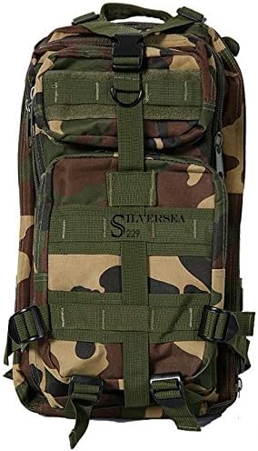 30L Military Rucksacks Tactical Backpack Camping Hiking Trekking Bag Functional- Jungle Camo