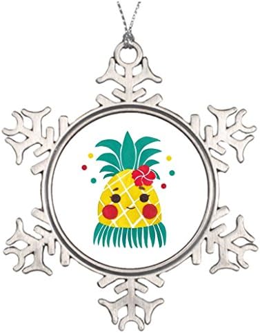 Pracy Tree Branch Decoration Miss Hawaiian Pineapple Fruit Small Artificial Christmas Trees