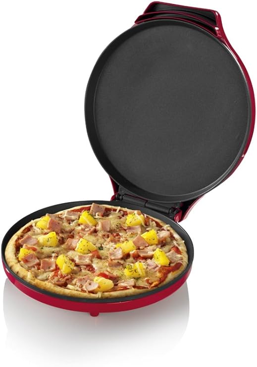 Princess 115000 Maquina Para Hacer Pizza Color Rojo Amazon Es Hogar