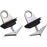 Reese Secure Universal Anchor Point - Chrome (4-Pack) 9420800