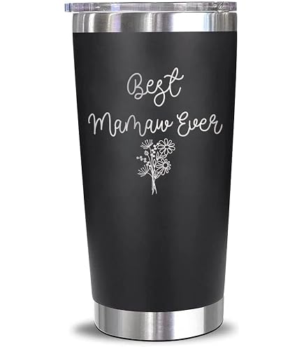 Taza con texto en inglés «My Favorite People Call Me Mamaw», regalo