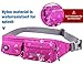 WATERFLY Fanny Pack Slim Soft Polyester Water Resistant Waist Bag Pack for Man Women Carrying iPhone 8 Samsung S6
