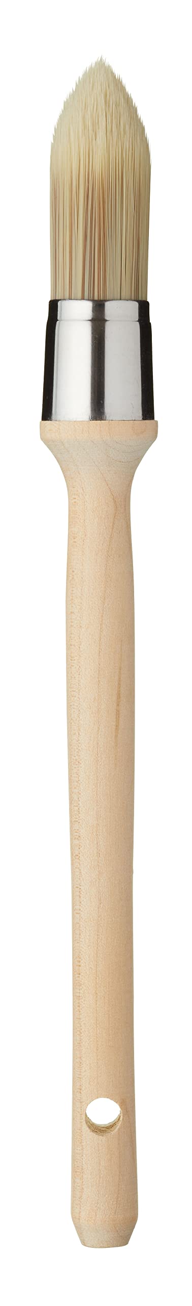 ProDec 21mm Trade Professional Pointed Synthetic Sash Brush Ideal for Precise Painting of Sash Windows, Architraves and Other Curved, Moulded or Profiled Surfaces with Gloss and Satin Paints