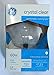 GE 64509 60 Watt, G25 Decorative Globe Light Bulb, Crystal Clear, Pack of 12