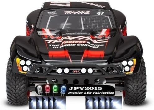 Genuine JPV2015 Product - Traxxas Slash 4X4 2WD LED Lighting Kit - 14 LEDs - Premium Quality - Handmade in USA exclusively by JPV2015 by JPV2015