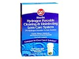 Walgreens Sterile Hydrogen Peroxide Cleaning & Disinfecting Lens Care - 2 pack, 12 oz bottles