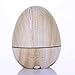 TechVibe 400mL Aromatherapy Aroma Essential Oil Diffuser Cool Mist Humidifier with Color LED Lights For Office Home Bedroom Living Room Study Yoga Spa - Nature Wood Grain
