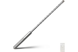 3/8 x 15 inch SDS Max Rotary Hammer Drill Bit, 10x380mm Carbide Tip Masonry Drill Bit,Concrete Drill Bit for Masonry, Brick, 