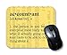 Accountant Definition Funny Mouse Pad