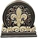 LL Home Fleur-De-Lis Carved Scrolls 4 Coaster Set primary