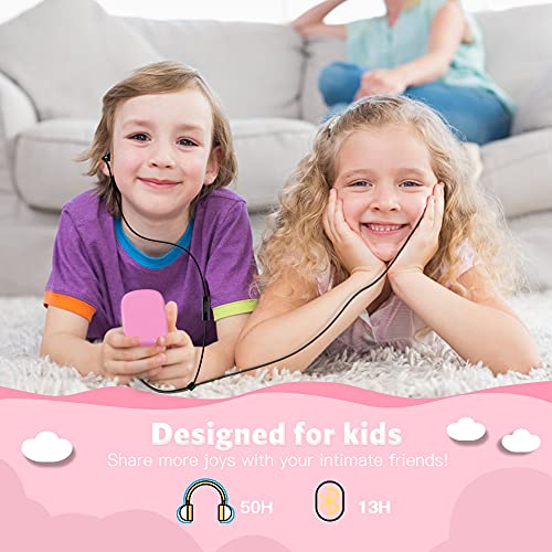 AGPTEK MP3 Player for Kids, Children Music Player with Bluetooth, Built