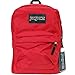 JanSport Classic SUPERBREAK BACKPACK Solid Color - Red Tape