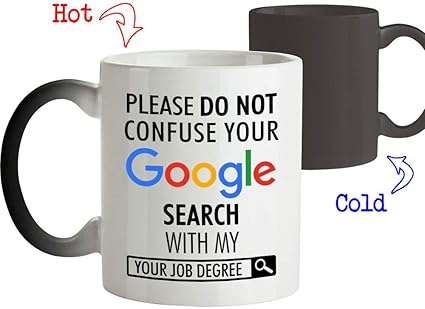 Amazon Co Jp パーソナライズされたマグカップ あなたの仕事 度でgoogle検索を混乱させないでください ホーム キッチン