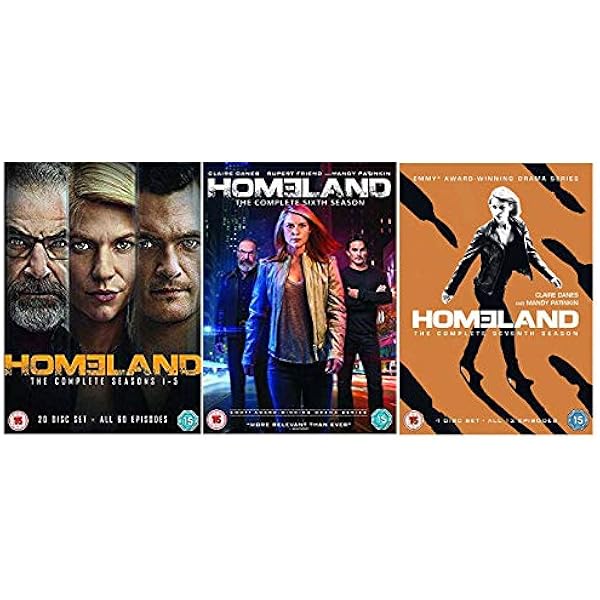Amazon.com: Homeland - Complete Seasons 1-5 - 20-DVD Boxset ( Home