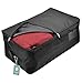 iwill CREATE PRO Seasonal Clothes Storage Bag, Comforter/Bedding/Quilt/Pillow Storage Organizer Bag, Black