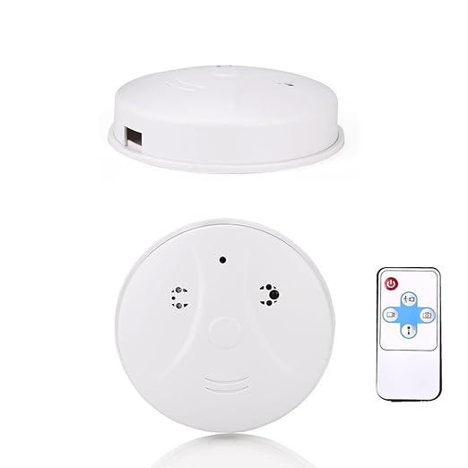 doco Oler Mini cámara Aspecto Humo Alarma Detector de ...