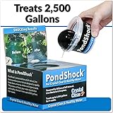 CrystalClear PondShock Organic Ball with Natural Live Bacteria for Crystal Clear & Healthy Water