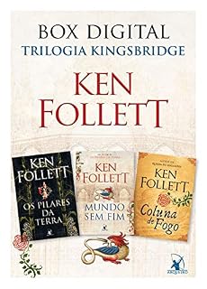 Livro Box Trilogia Kingsbridge: Os pilares da Terra • Mundo sem fim • Coluna de fogo