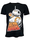 Star Wars Mens' Star Wars BB8 T-Shirt