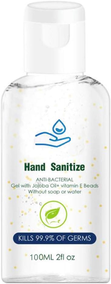 UNSHOU Liquid Hand Sanitisers Hand Sanitisers Gel Travel Size No Wash Quick-Drying Hand Soap Household Sanitizers 100ML
