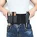 Gearoot Ambidextrous Neoprene Belly Band Holster for Concealed Carry with Two Gun Compartments for Women Men Compatible with Glock, Ruger LCP, S&W M&P Shield, Sig Sauer, Ruger, Kahr etc (Black)
