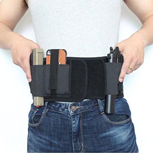 Gearoot Ambidextrous Neoprene Belly Band Holster for Concealed Carry