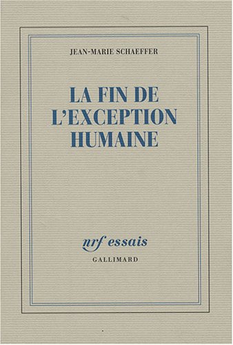 La  fin de l'exception humaine
