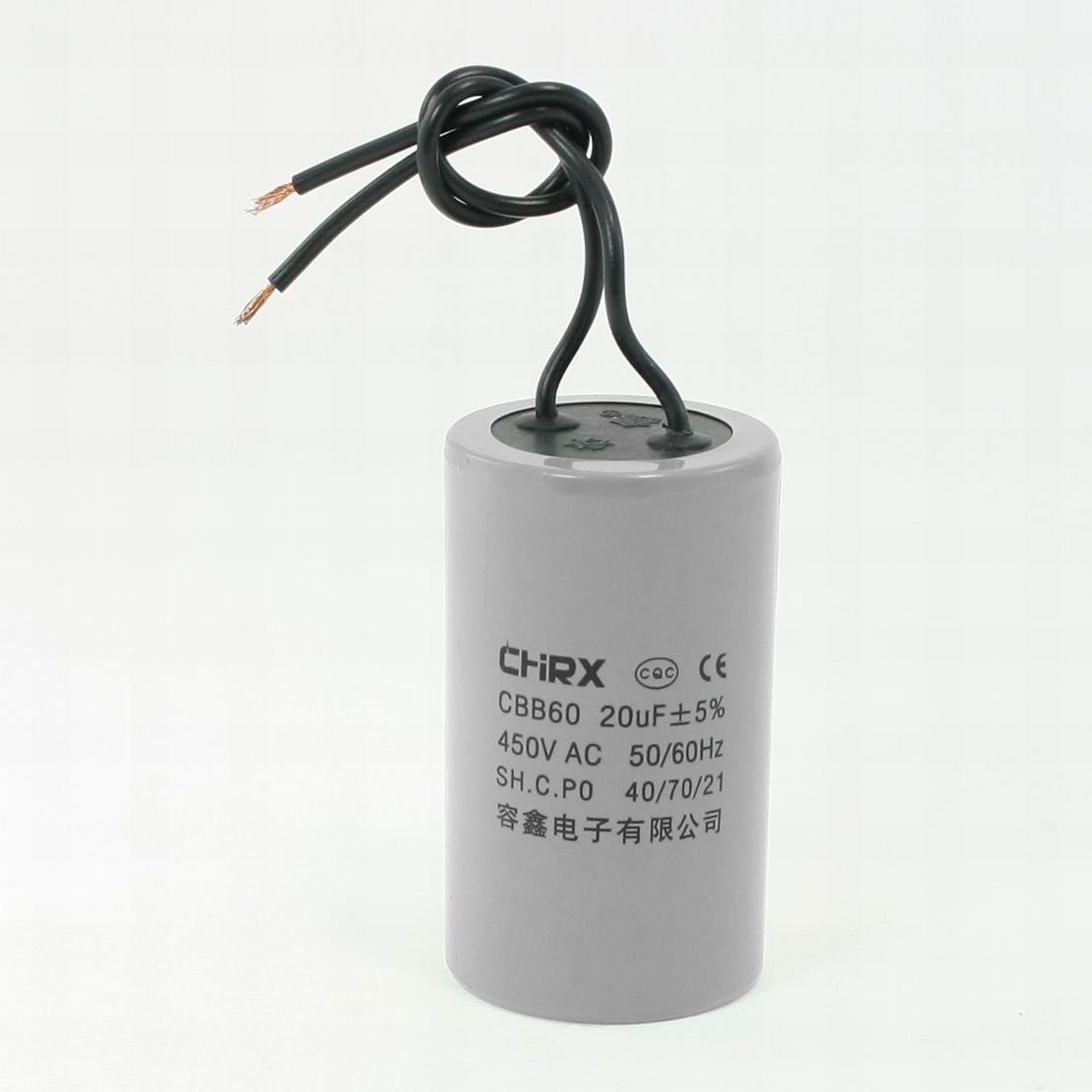 ugtell Motor condensador capacitancia CBB60 20UF, 450 vac 50/60 Hz ...