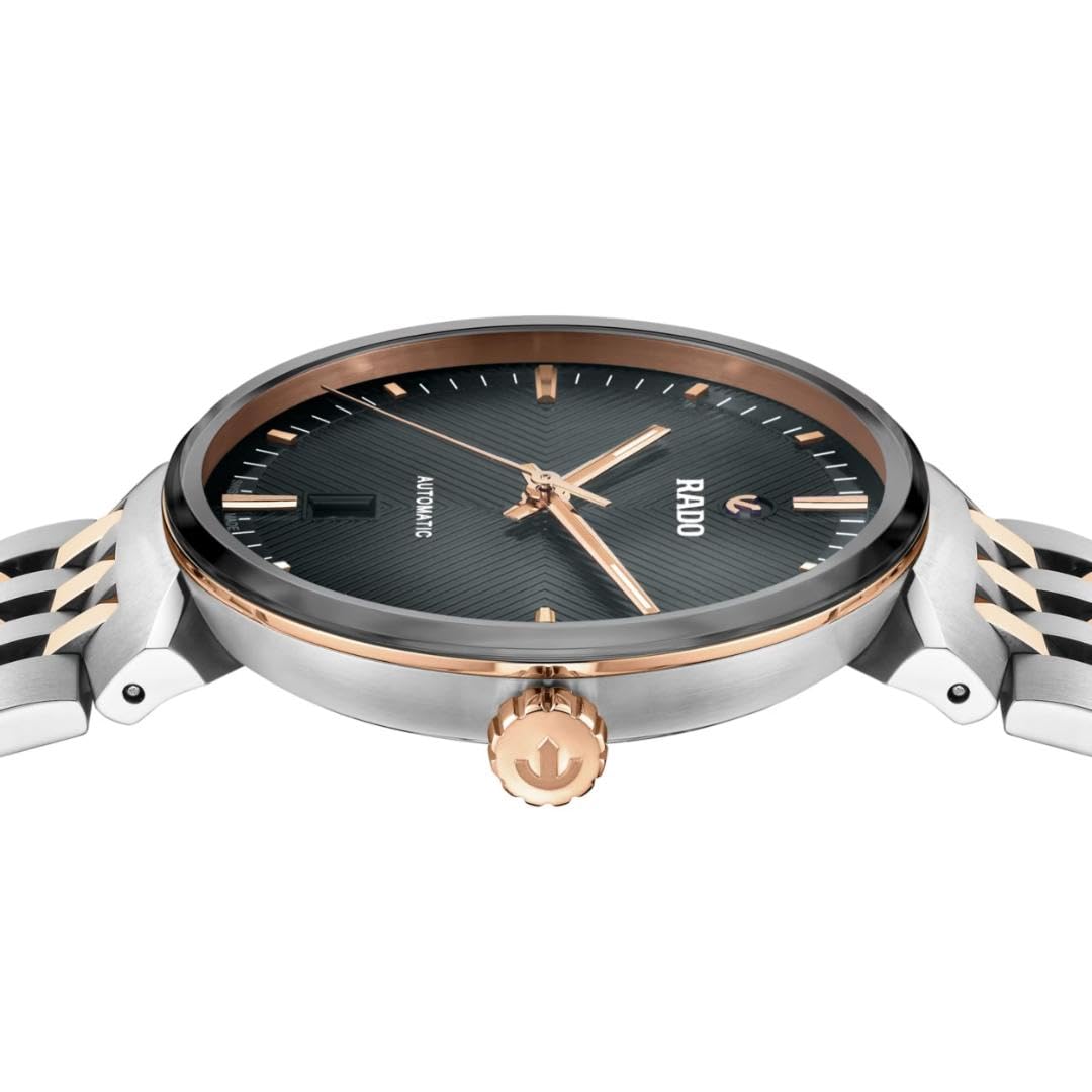Rado - Florence Automatic - Unisex - Swiss Watch - Sapphire Crystal Dial - Stainless Steel Case - Automatic - Rose Gold - 39 mm
