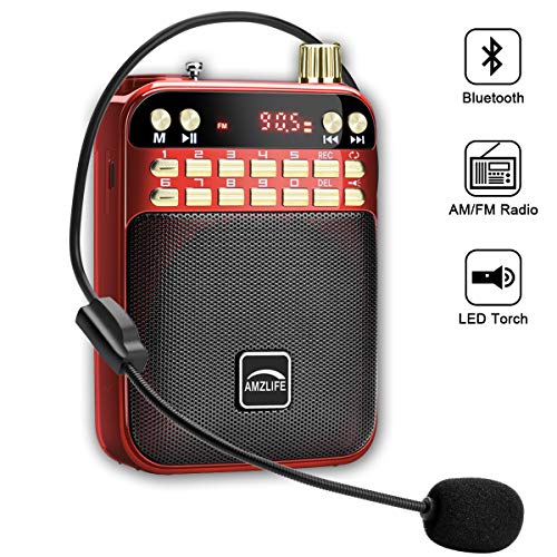 portable am fm radio with bluetooth headphones