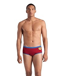ARENA One Men's Big Logo Low-Waist Swim Short