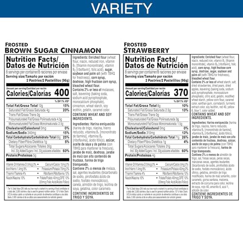 POP-TARTS TOASTER PASTRIES, BREAKFAST FOODS, KIDS SNACKS, VARIETY PACK, 54.1OZ BOX (32 COUNT)