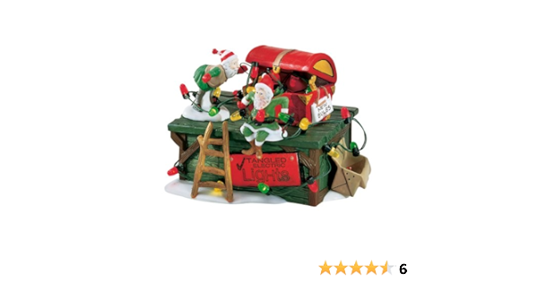 Amazon Com Department 56 Untangle The Christmas Lights Home Kitchen