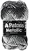 Patons Metallic Yarn, 3oz, Gauge 4 Medium Pewter - For Crochet, Knitting & Crafting