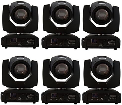 Eshine Beam Moving Head SHARPY 5R Beam 200W stage Lighting For Wedding Christmas Birthday DJ Disco KTV Bar Event Party Show (6PCS/Lot Beam 200W)